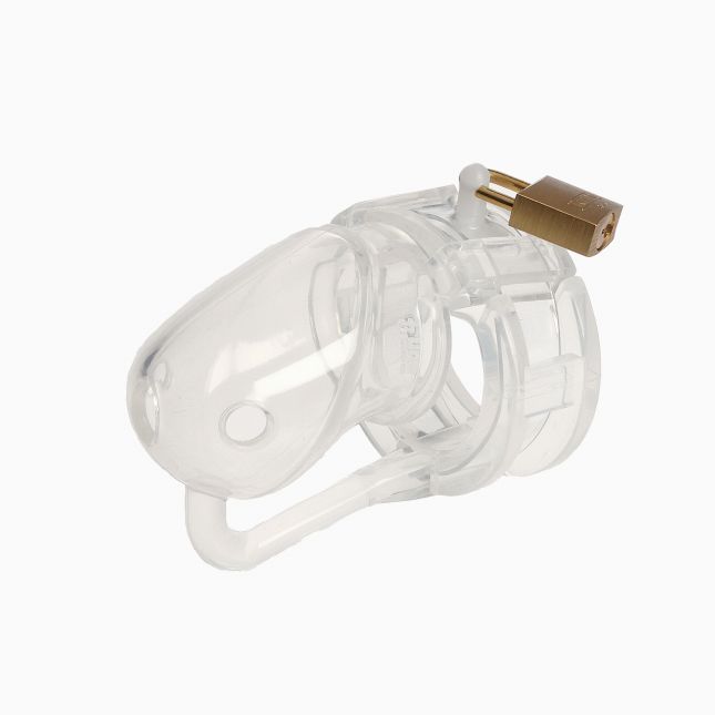 Пояс вірності - MALESATION Penis Cage Silicone, small, clear