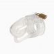Пояс вірності - MALESATION Penis Cage Silicone, small, clear