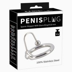 Стимулятор уретры - Penis Plug with Glans Ring