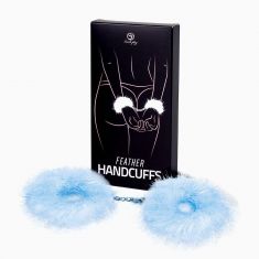 Наручники - Secret Play Feather Handcuffs Blue