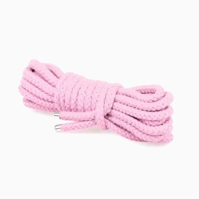 Мотузка для бондажу Bondage Rope 5 м Pink Мотузка для бондажу Bondage Rope 5 м Pink