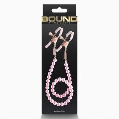 Затискачі для сосків - Bound Nipple Clamps Dc1 Pink