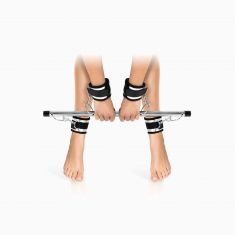 Фиксатор для рук и ног Fetish Tentation Submission bar with 4 cuffs