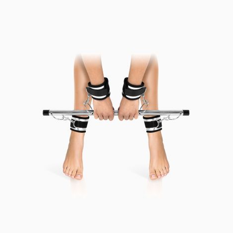 Фиксатор для рук и ног Fetish Tentation Submission bar with 4 cuffs