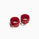 Наручники Leather Restraints Hand Cuffs Red