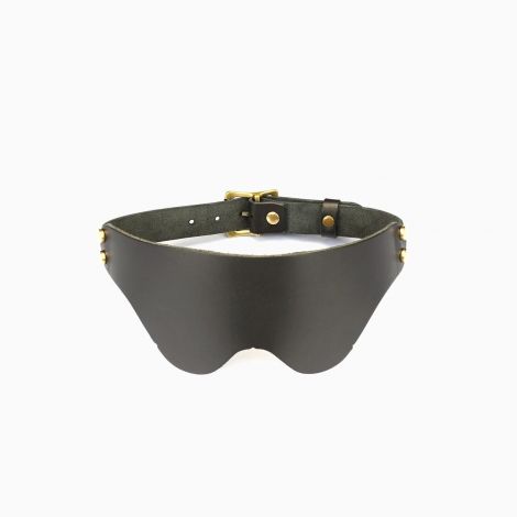 Шкіряна маска на очі Liebe Seele Samurai Blindfold