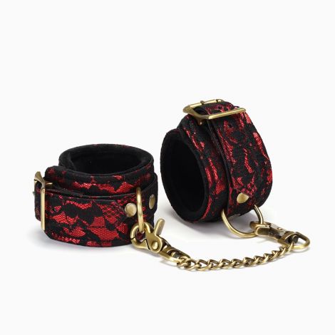 Наручники Liebe Seele Victorian Garden Wrist Cuff, кольца и соединительная цепочка