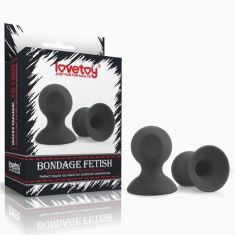 Зажими для сосків - Bondage Fetish Silicone Comfort Nipple Suckers