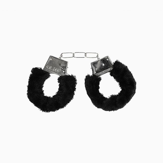 Наручники - Ouch! Beginner's Handcuffs Furry Black