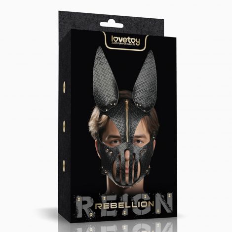 Маска - Rebellion Reign Dark Bunny Mask (пошкоджене упакування)