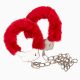 Поножі Plush Leg Cuffs Red