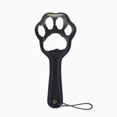 Паддл у вигляді котячої лапки Liebe Seele Round Paddle Black/White Паддл у вигляді котячої лапки Liebe Seele Round Paddle Black/White