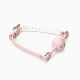 Кляп Liebe Seele White & Pink Fairy Goat Leather Ball Gag