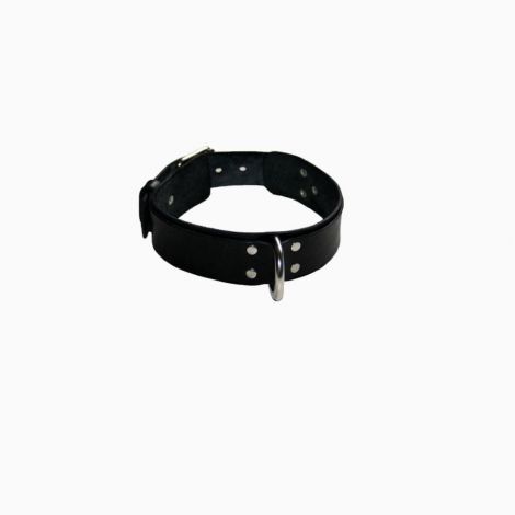 Kiss Leather - шкіряний шейник з D -кольцом