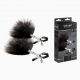 Зажимы для сосков - STEAMY SHADES Adjustable Feather Nipple Clamps