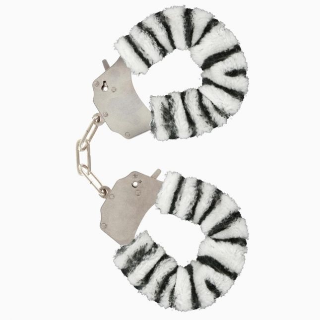 Наручники Furry Fun Cuffs (зебра)
