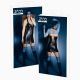 2000849 Leather Mini Dress black