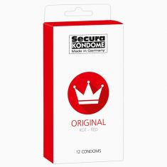 Презервативы - Secura Original Red, 12 шт. Презервативы - Secura Original Red, 12 шт.