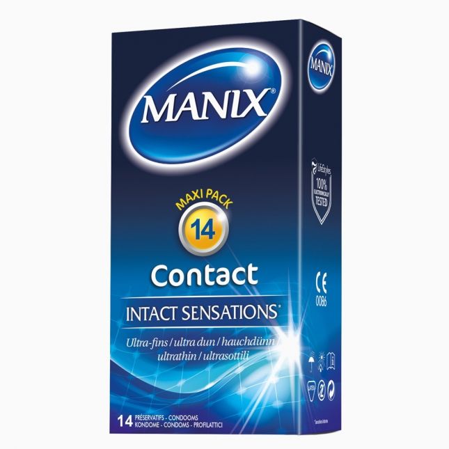 Презервативи - Manix Contact, 14 шт.