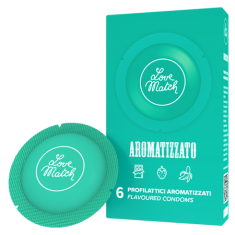 Презервативи - Aromatizzato (Flavoured), 54 мм, 6 шт.