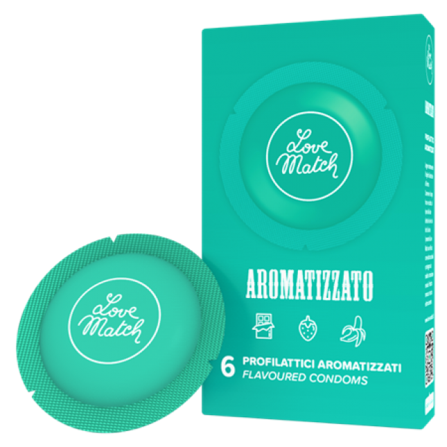 Презервативы - Aromatizzato (Flavoured), 54 мм, 6 шт.