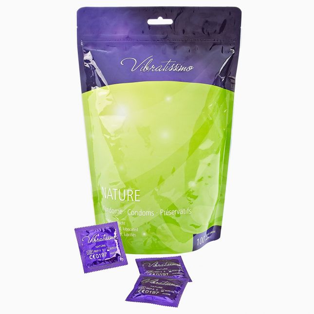 Презервативи - Vibratissimo Nature, 100 шт.
