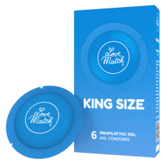 Презервативи - King Size, 60 мм, 6 шт.