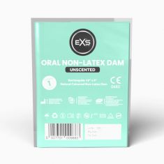 Безлатексна серветка для орального сексу - EXS Oral Non-Latex Dam Unscented