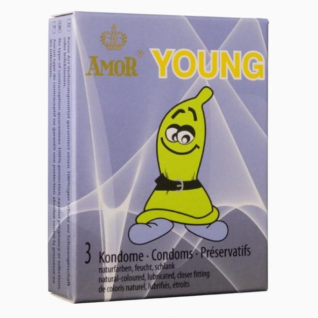 Презервативи - Amor Young, 3шт.