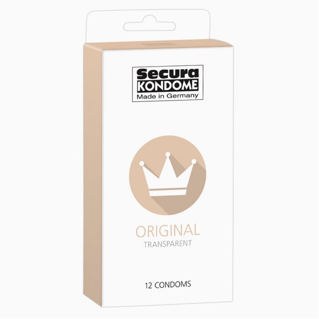Презервативи - Secura Original, 12 шт.
