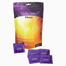 Презервативы - Vibratissimo XX...L Vanilla, 64 мм, 50 шт. Презервативы - Vibratissimo XX...L Vanilla, 64 мм, 50 шт.
