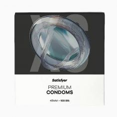 Презервативи - Satisfyer Premium Condoms 45 мм (XS), 100 шт. Презервативи - Satisfyer Premium Condoms 45 мм (XS), 100 шт.