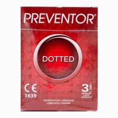 Презервативи - Preventor Dotted, 3 шт.