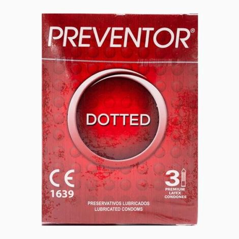 Презервативи - Preventor Dotted, 3 шт.