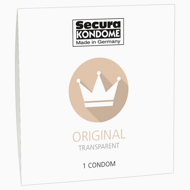 Презервативы - Secura Original, 1 шт.