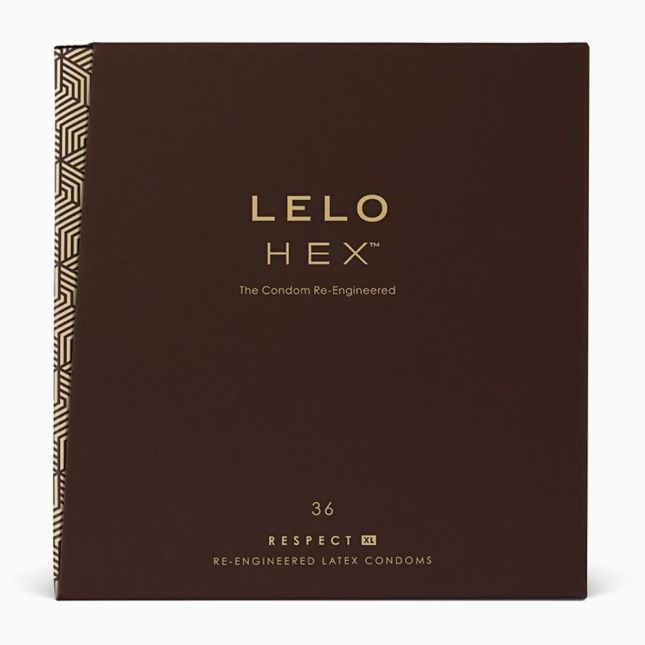 Презервативы LELO HEX Condoms Respect XL 36 Pack