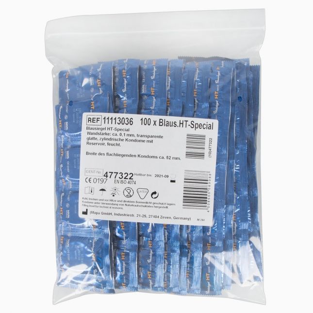 Презервативи - Blausiegel HT Spezial, 100 шт.