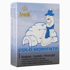 Презервативи - Amor Cold Moments, 52 мм