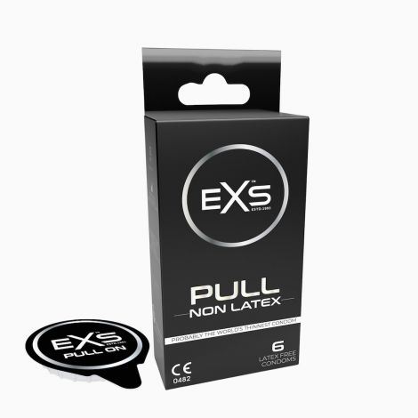 Презервативи - EXS Pull Non-Latex, 6 шт.