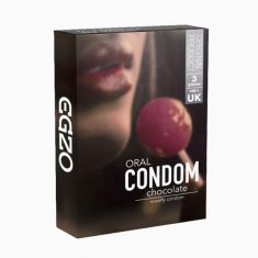 EGZO Chocolate - презервативи оральні із смаком шоколаду