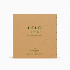 Презервативи LELO HEX Condoms Organic 36 Pack, тонкі та суперміцні