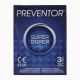 Презервативи - Preventor Super Duper, 3 шт.