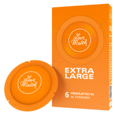 Презервативи - Extra Large, 57 мм, 6 шт.