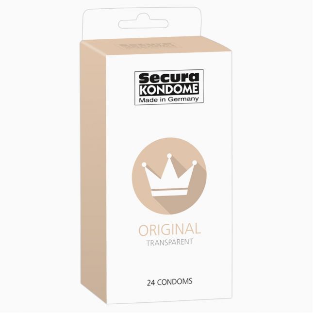 Презервативи - Secura Original, 24 шт.