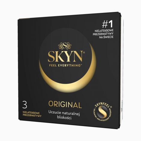 Безлатексні преміум-презервативи SKYN Original 3 шт