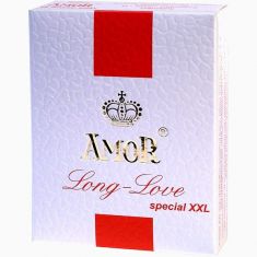 Презервативи - Amor Long Love XXL, 3 шт.