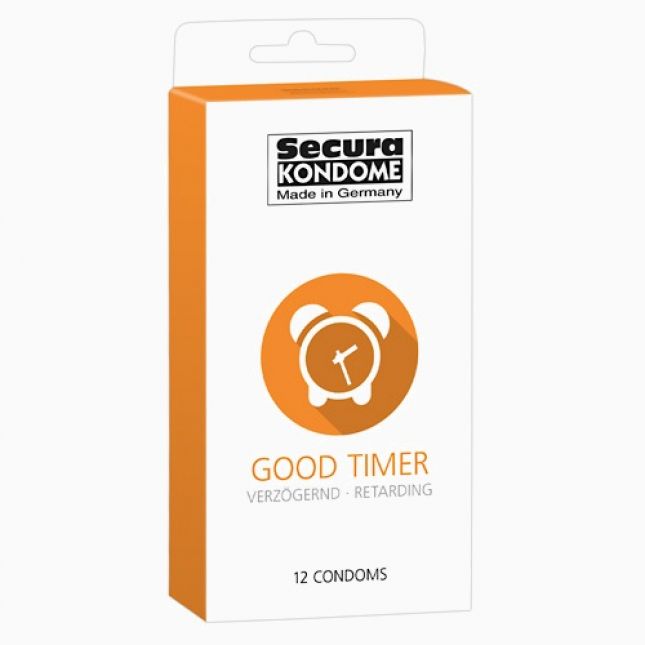 Презервативи - Secura Good Timer, 3 шт.
