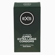 Презервативи - EXS Jumbo Extra Large Condoms, 12 шт.