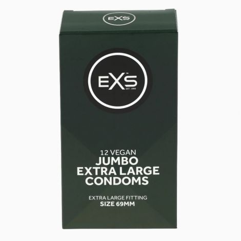 Презервативи - EXS Jumbo Extra Large Condoms, 12 шт.