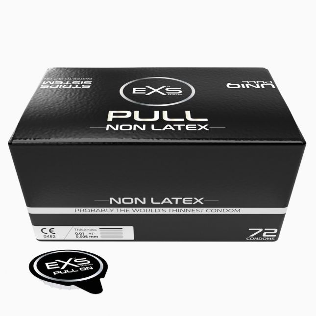 Презервативи - EXS Pull Non-Latex, 72 шт.